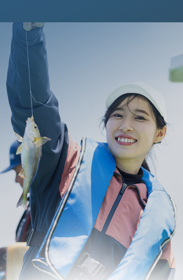 あの瞬間を、何度でも。タックルのレンタル無料！手ぶらで船釣りが楽しめる。